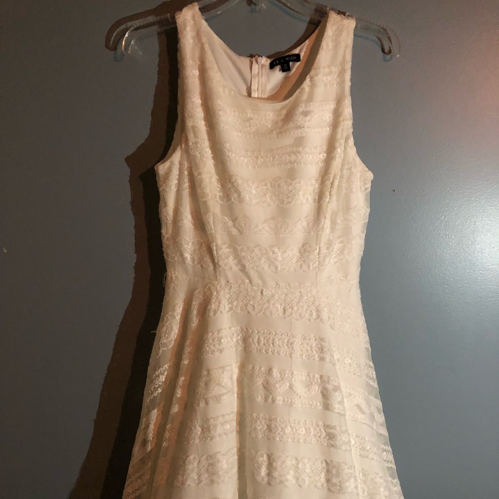 A white dress